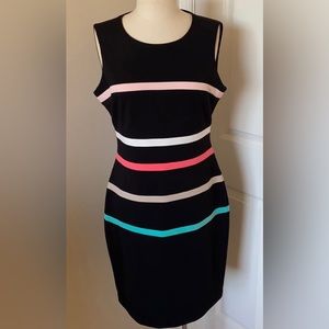 Tommy Hilfiger Scuba sheath dress sleeveless